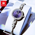 OLEVS 5670 New Ladies Watches Waterproof Luminous Quartz Watch Stainless Steel Bracelet Watches For Woman Hand Clock Reloj Mujer