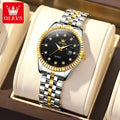 OLEVS 5526 Women's Watch Luxury Calendar Watch For Women Original Luminous Waterproof Stainless Steel Quartz Ladies Wristwatch