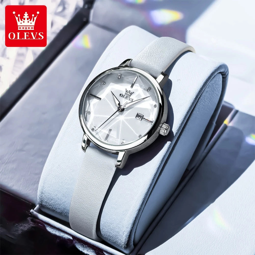 OLEVS 5656 Watches For Women Beautiful Elegant Fashion Quartz Watch Waterproof Luminous Date Ladies Watch Reloj Mujer