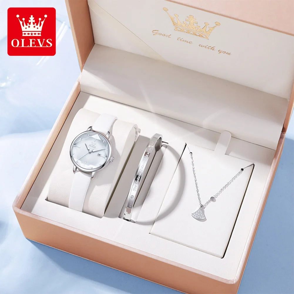 OLEVS 5656 Watches For Women Beautiful Elegant Fashion Quartz Watch Waterproof Luminous Date Ladies Watch Reloj Mujer