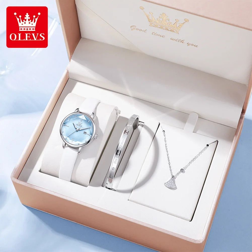 OLEVS 5656 Watches For Women Beautiful Elegant Fashion Quartz Watch Waterproof Luminous Date Ladies Watch Reloj Mujer