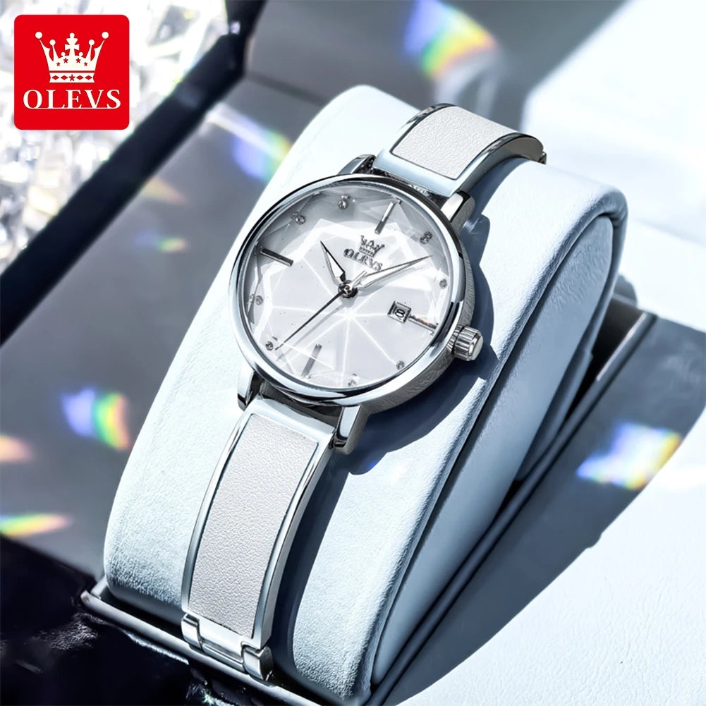 OLEVS 5656 Watches For Women Beautiful Elegant Fashion Quartz Watch Waterproof Luminous Date Ladies Watch Reloj Mujer