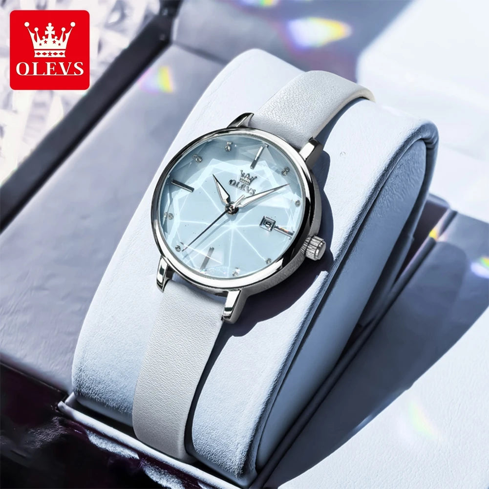 OLEVS 5656 Watches For Women Beautiful Elegant Fashion Quartz Watch Waterproof Luminous Date Ladies Watch Reloj Mujer